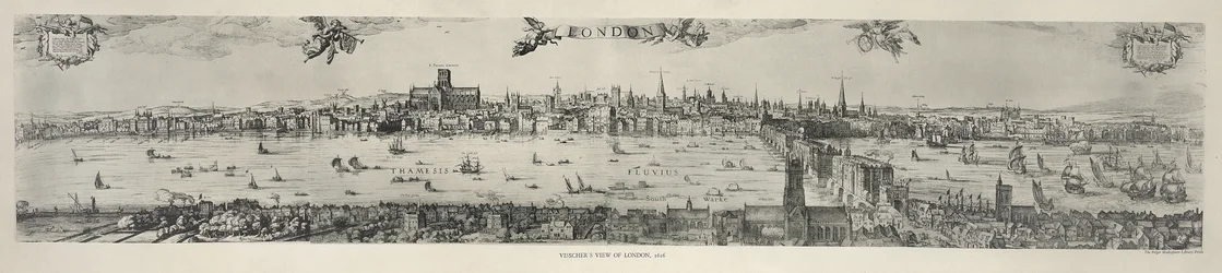 Panorama van Londen, 1616